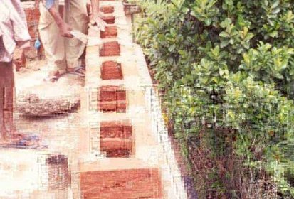 RTB wall in construction