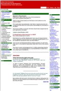 La page d'accueil du site RDC