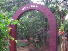 Le village a été entièrement décoré
