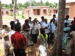 Group at Veerapagupathi reconstruction project