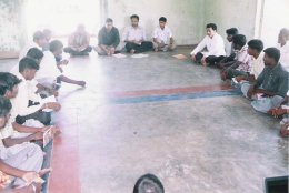 Theory class in progress